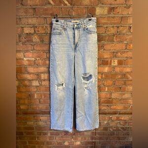 Levi’s High Rise Ribcage Wide Leg Jean